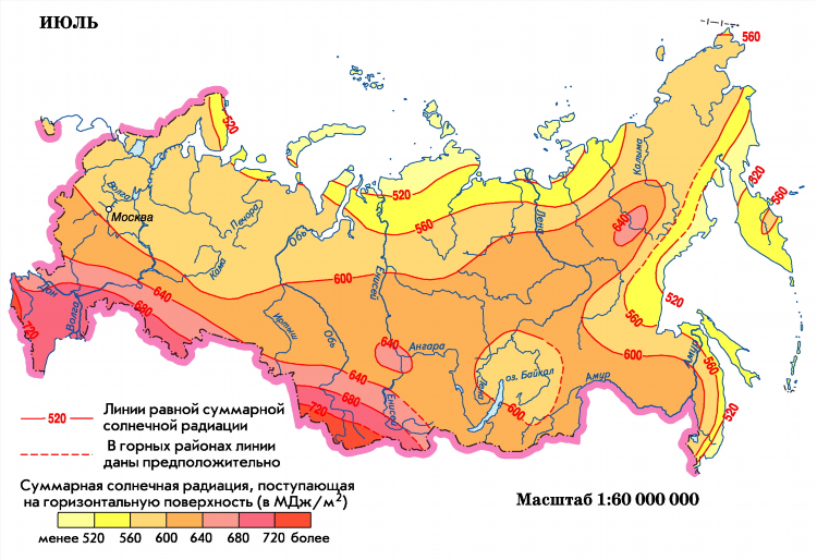 Калининград количество солнечных дней