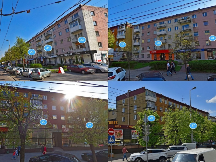 Калининград на яндекс карте