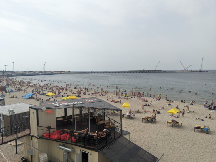Калининград температура воды в море в июле