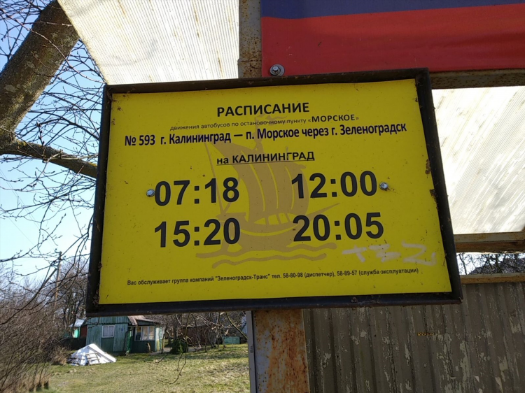 Калининград зеленоградск автобусы