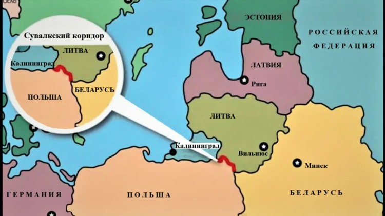 Карта со спутника калининград