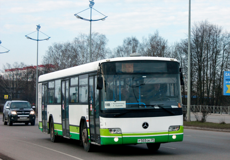 Маршрут 110 автобуса калининград