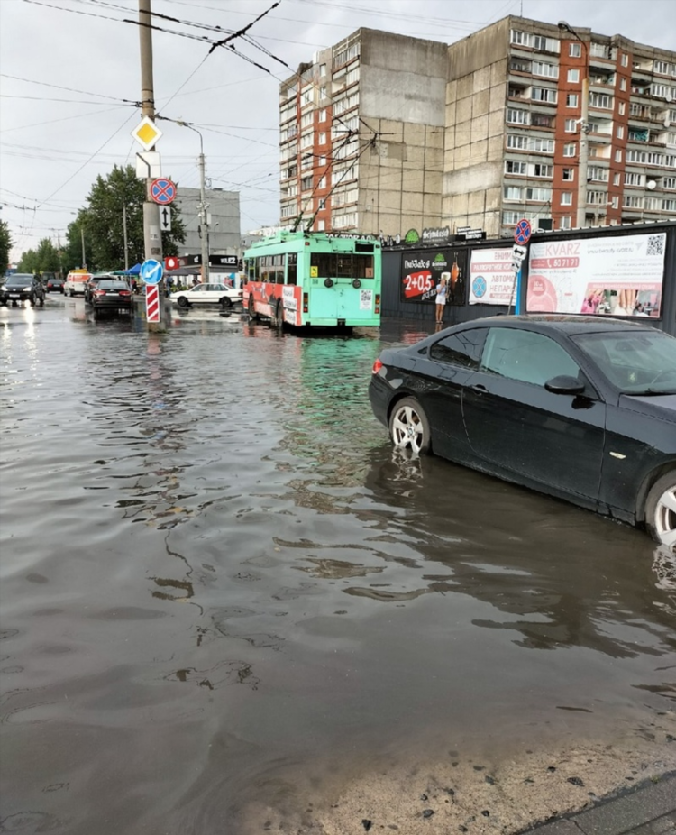 Наводнение в калининграде