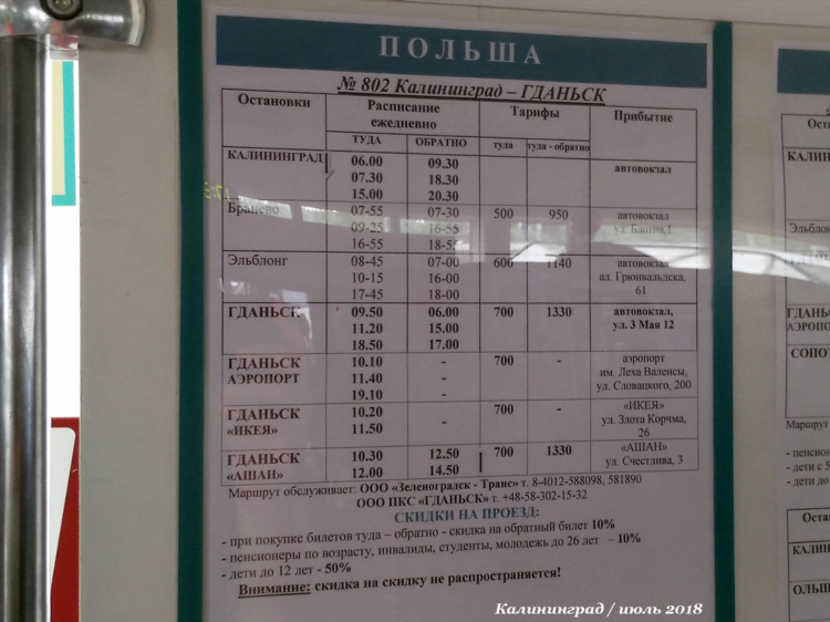 Расписание электричек калининград светлогорск через зеленоградск