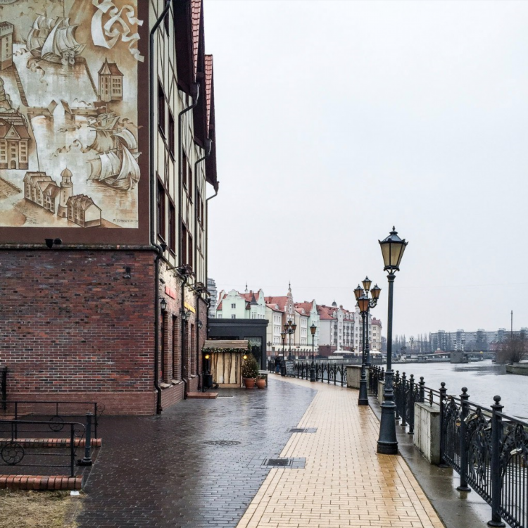 Рыбацкая деревня в калининграде