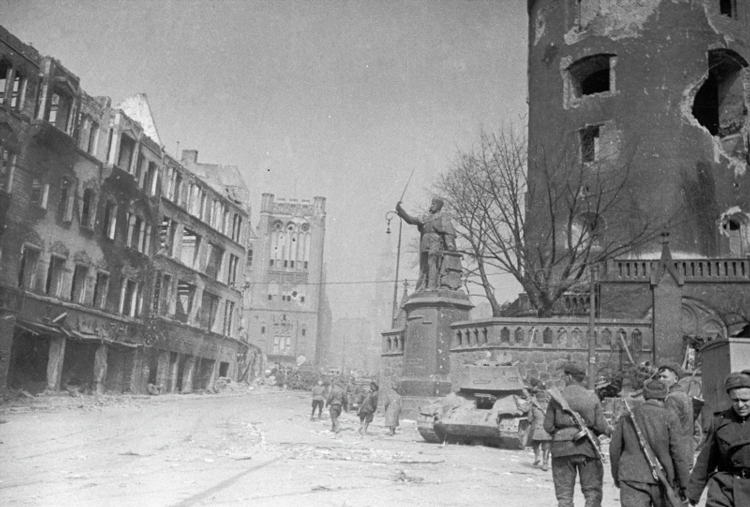 Штурм калининграда 1945